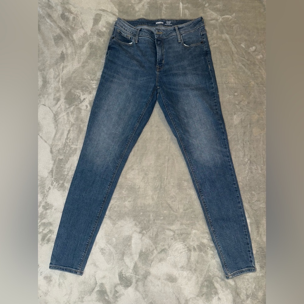 Old Navy Women's Super Skinny Rockstar High Rise Jeans 10L